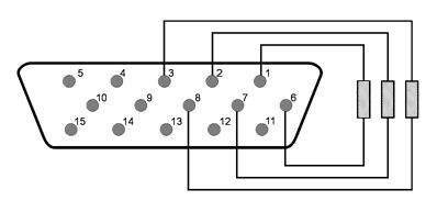 Dummy VGA electronic schema
