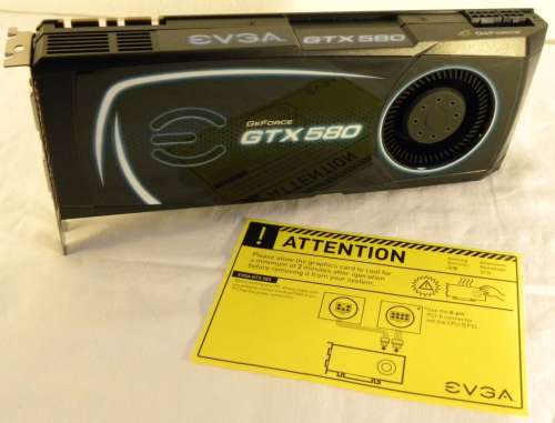 EVGA GTX 580 SC 1536MB GDDR5 Review