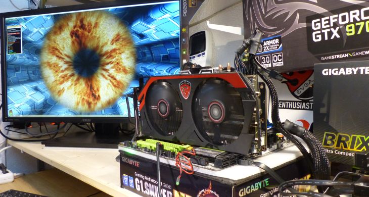 FurMark stress test - MSI R9 290X Gaming 4G