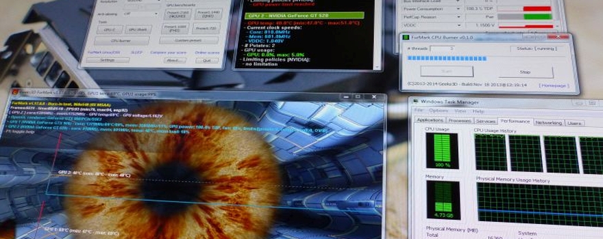 FurMark - GPU and videocard stress test - OpenGL benchmark
