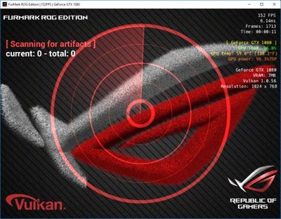 FurMark ROG Edition screenshot
