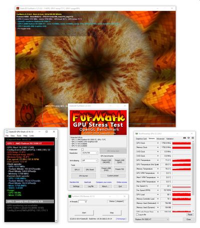 FurMark 1 screenshot