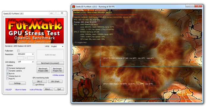 FurMark 1.9.1