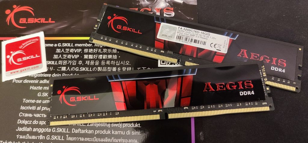 G.Skill Ageis DDR4-3200