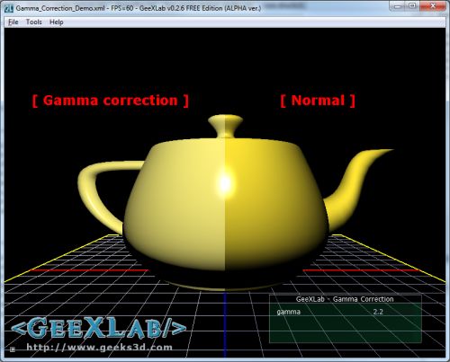 GLSL Shader library effect
