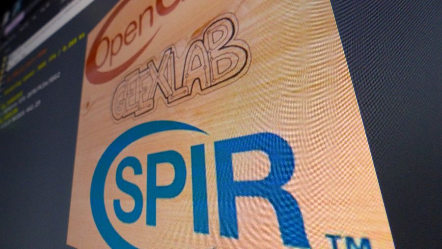 GL_ARB_gl_spirv demo with GeeXLab