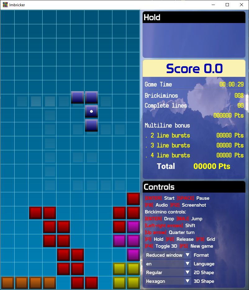 Imbricker game