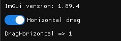 GeeXLab demo - Dear ImGui - toggle widget
