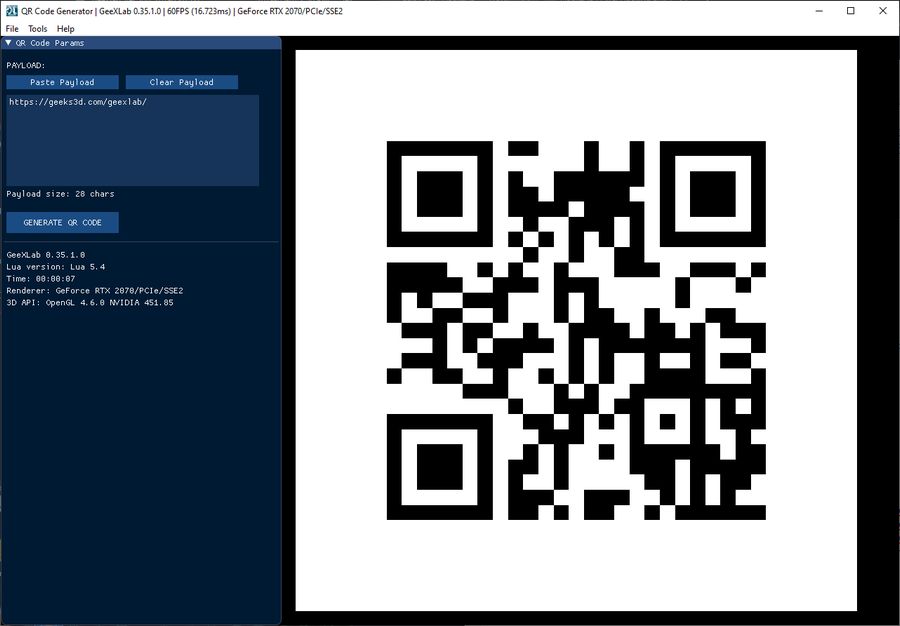 QR Code Generator and Reader