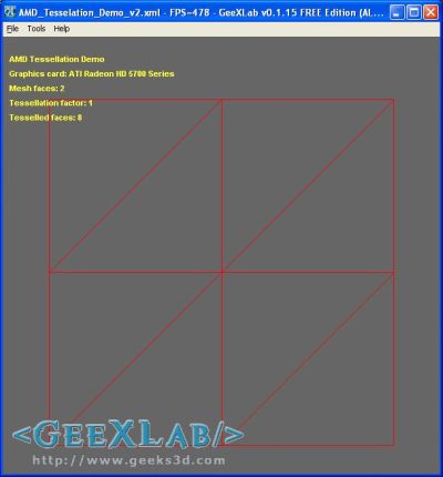 AMD Tessellation Demo OpenGL - GeeXLab