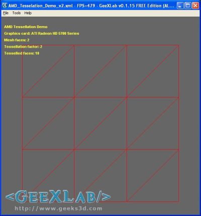 AMD Tessellation Demo OpenGL - GeeXLab
