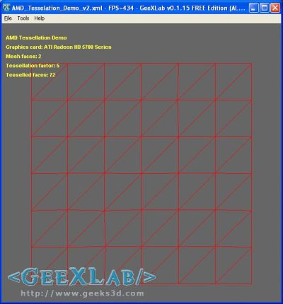 AMD Tessellation Demo OpenGL - GeeXLab