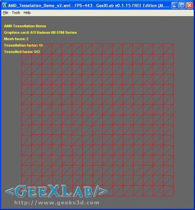 AMD Tessellation Demo OpenGL - GeeXLab