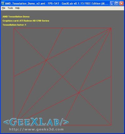 AMD Tessellation Demo OpenGL - GeeXLab