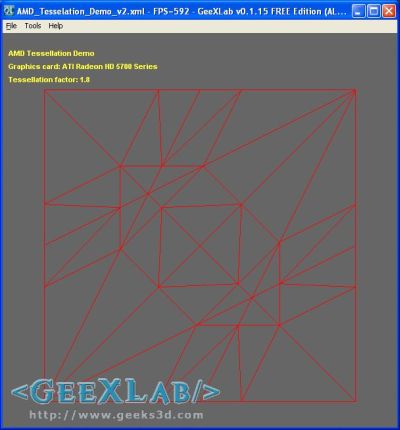 AMD Tessellation Demo OpenGL - GeeXLab