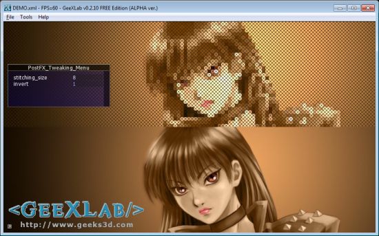 GLSL Shader library effect