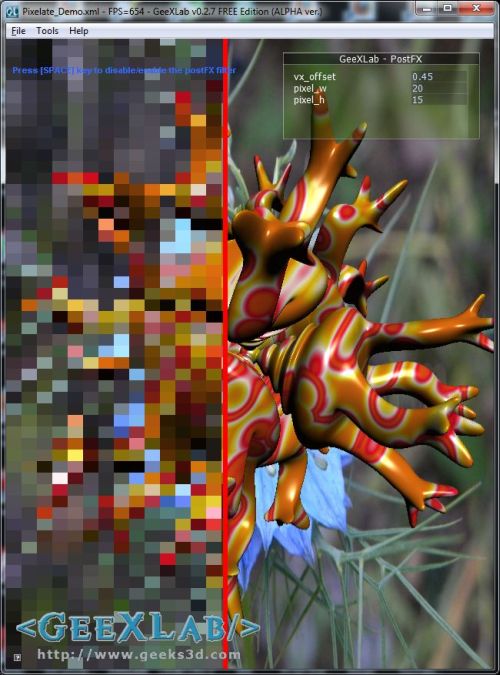GLSL Shader library effect