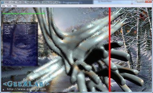 GLSL Shader library effect