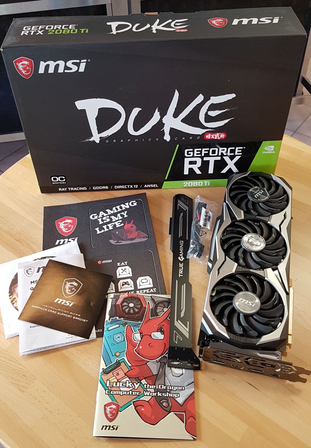 MSI GeForce RTX 2080 Ti Duke 11GB GDDR6 OC