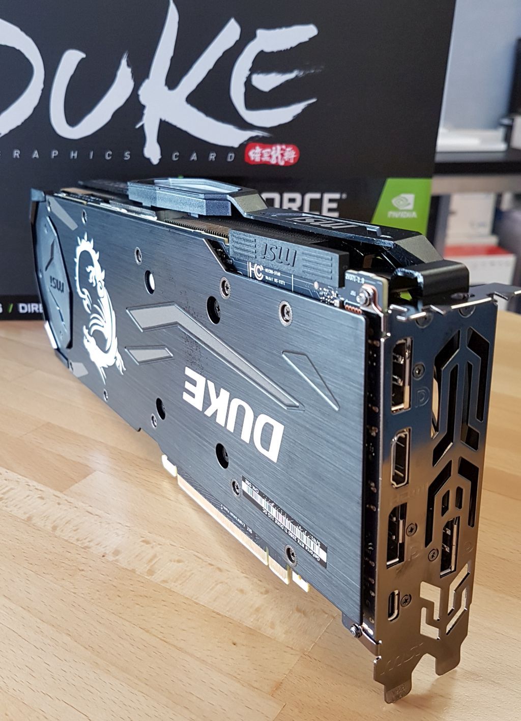 MSI GeForce RTX 2080 Ti Duke 11GB GDDR6 OC
