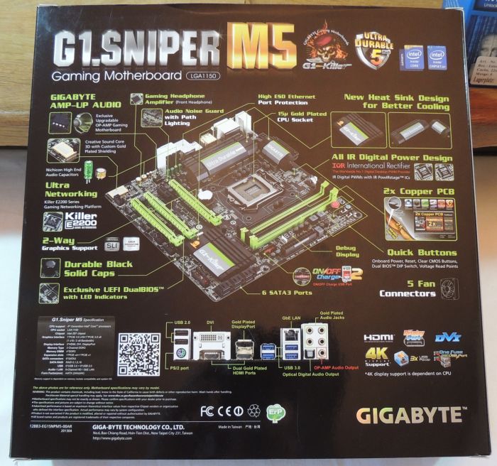 Gigabyte G1.Sniper M5 Z87 Motherboard Unboxing