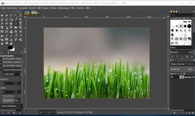 GIMP screenshot