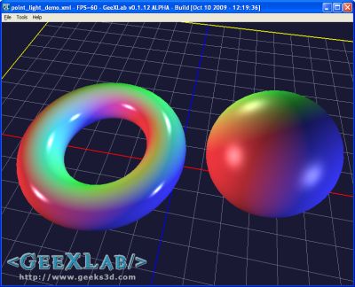 GLSL Shader library effect