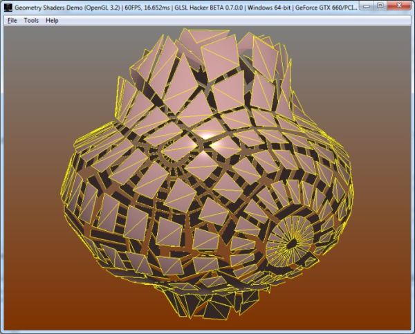 GLSL Shader library effect
