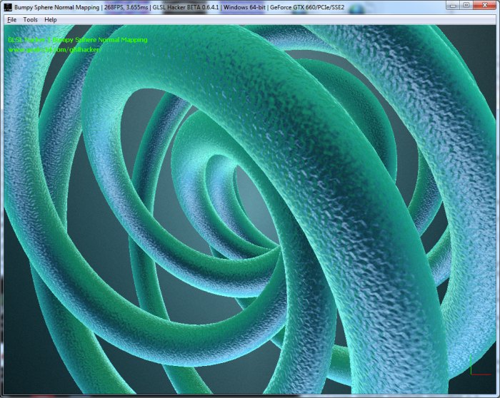 GLSL Shader library effect