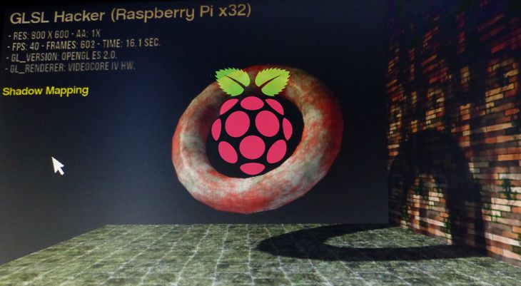 GLSL Hacker for Raspberry Pi