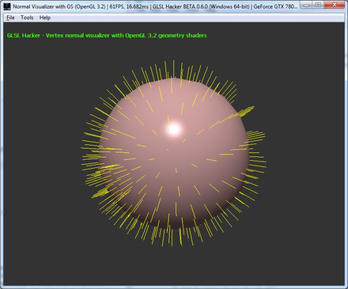 GLSL Shader library effect