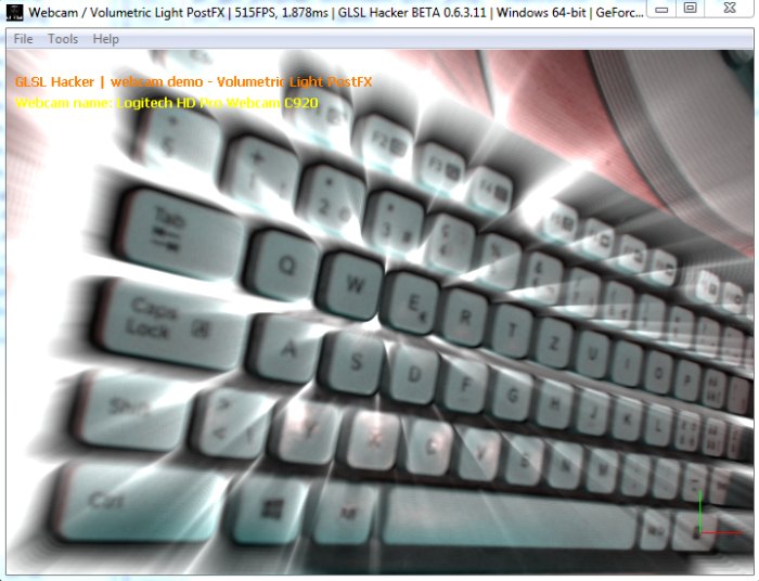GLSL Shader library effect