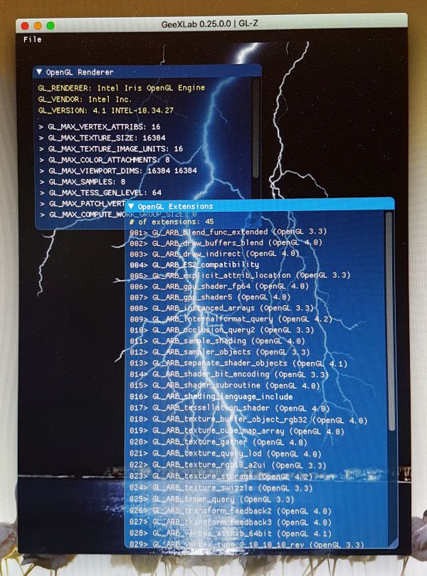 GL-Z - macOS platform