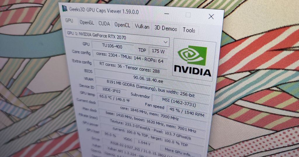 GPU Caps Viewer 1.59