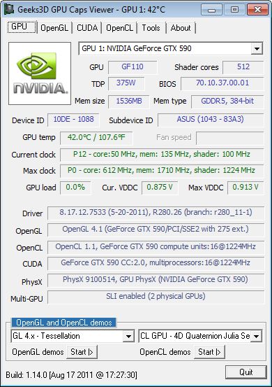 GPU Caps Viewer 1.14.0