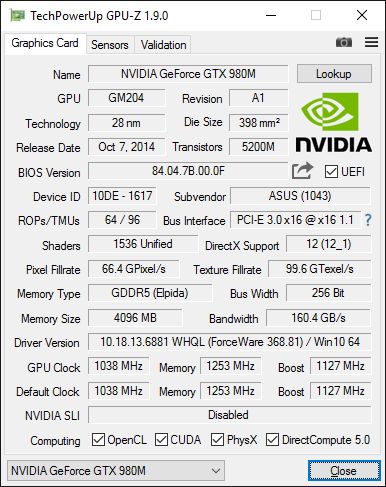 ASUS ROG G752VY Gaming Laptop