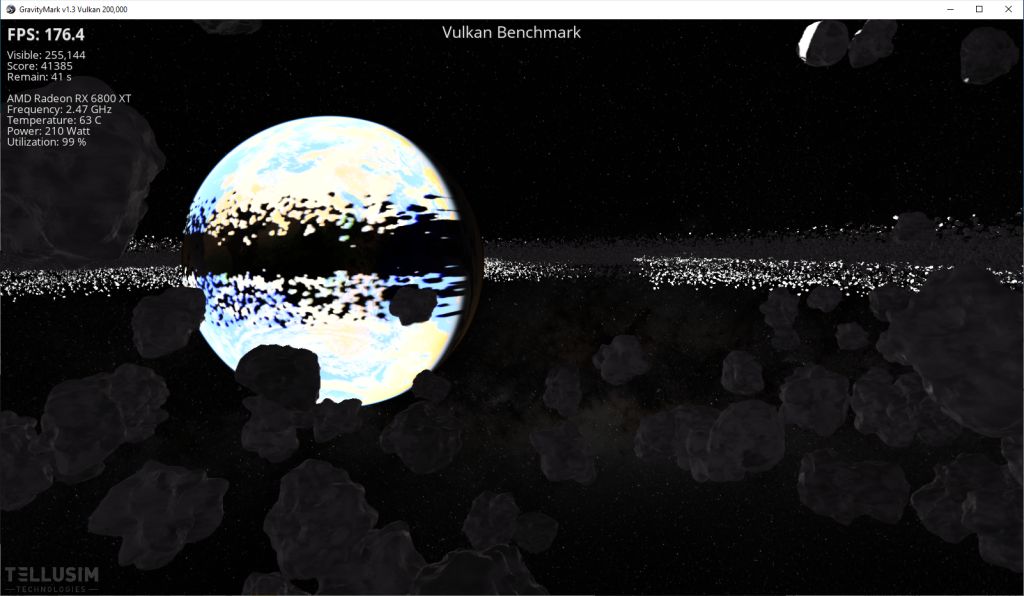 GravityMark - OpenGL, Vulkan and Direct3D12 benchmark