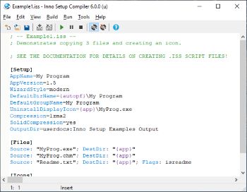 InnoSetup screenshot