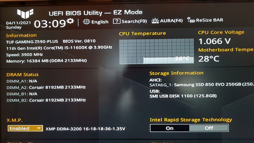 TUF Z590-Plus BIOS v0810