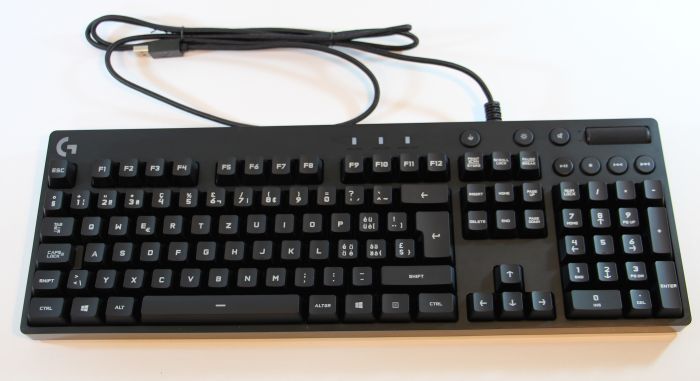 Logitech G810 Orion Spectrum gaming keyboard
