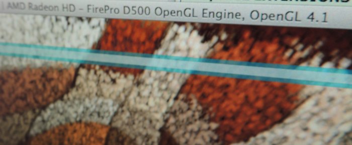 Mac Pro Late 2013, FirePro D500, OpenGL benchmarks