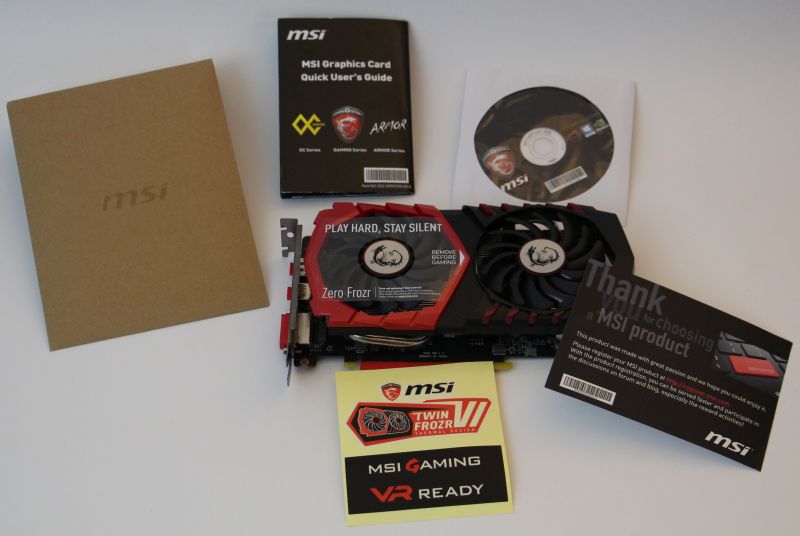 MSI GeForce GTX 1050 Ti Gaming 4GB