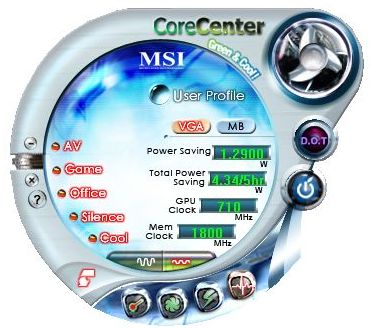 MSI DualCoreCenter