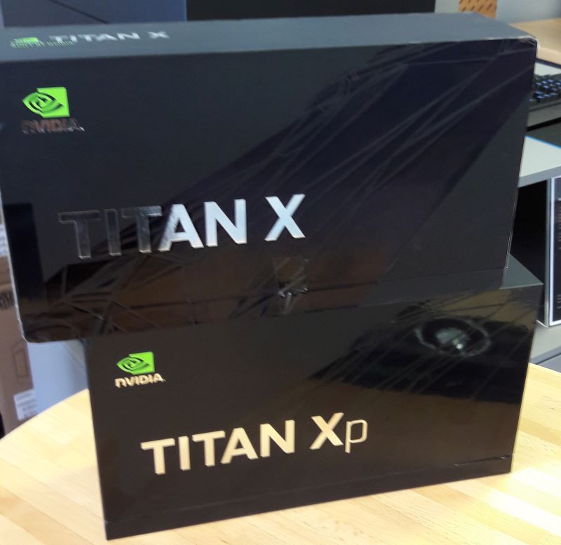 NVIDIA TITAN Xp vs TITAN X