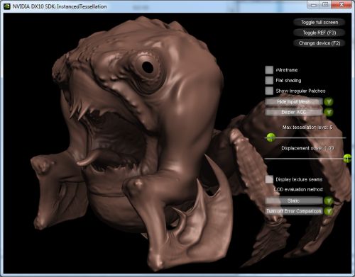 NVIDIA Direct3D SDK 10.6 demo