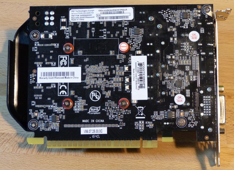 PNY GeForce GTX 1050