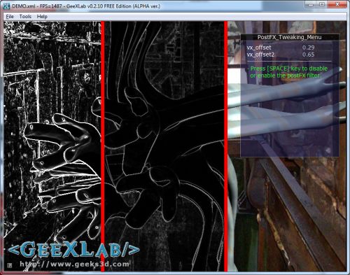 GLSL Shader library effect