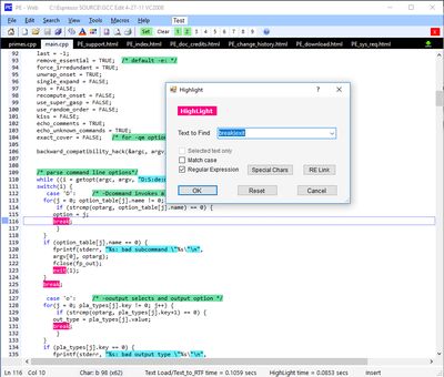 ProgramEdit screenshot
