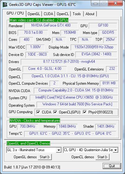 R257.21 + GTX 480 + GPU Caps Viewer