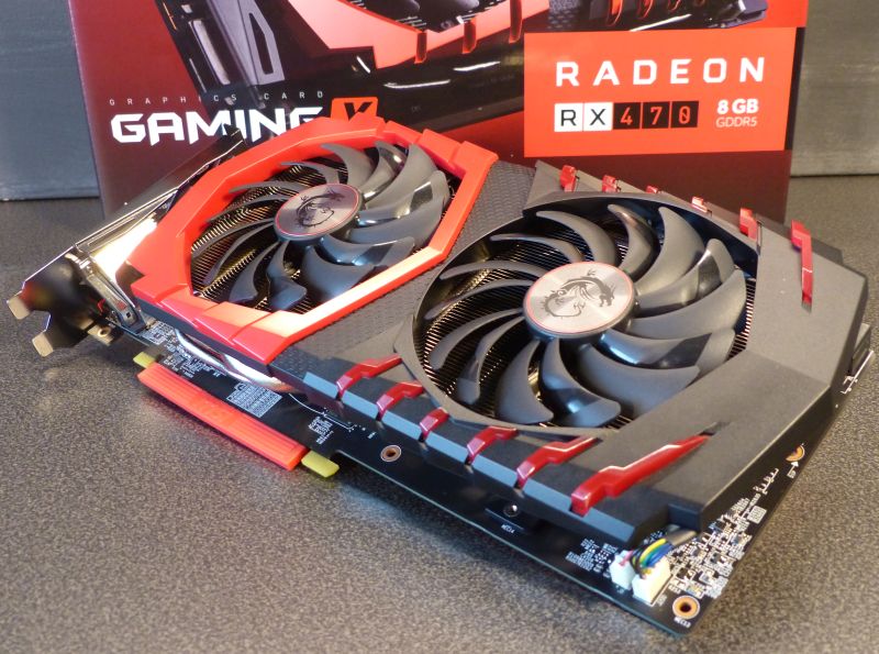 MSI Radeon RX 470 Gaming X 8GB GDDR5